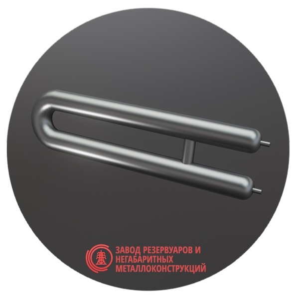 Регистры отопления двухрядные РЗЭ-2x42x2.0-4000 мм