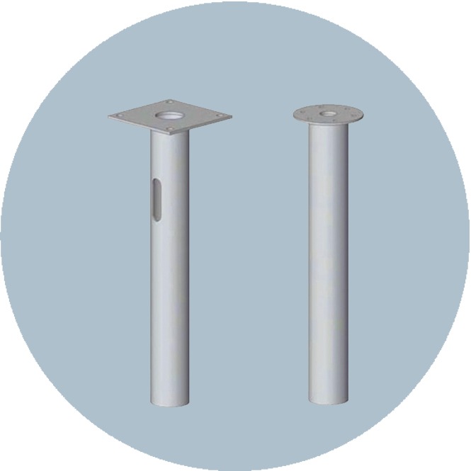 Закладные детали фундамента ФМ 0,273