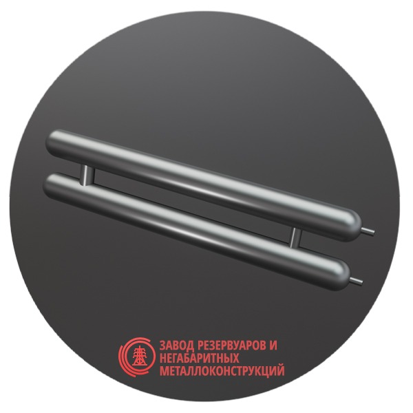 Регистры отопления двухрядные РСЭ-2x42x2.0-12000 мм