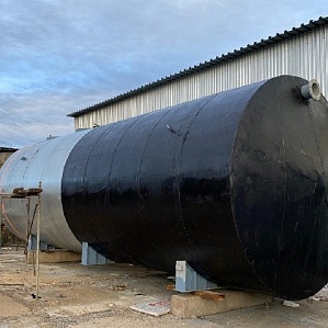 Двустенный горизонтальный резервуар РГСД-50 м3